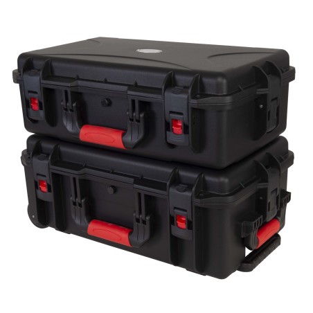 Modified polypropylene injection molded case