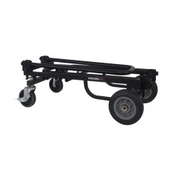 Mid-sized trolley, with load surfaces ranging from a minimum of 585 to a maximum of 850 mm. Black colour 2