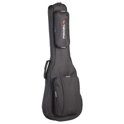 3/4 Classic guitar bag, rip-proof 600D polyester, 10mm high density foam padding. Available in Black.