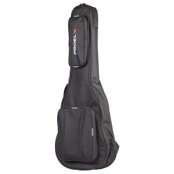 3/4 Classic guitar bag, rip-proof 600D polyester, 10mm high density foam padding. Available in Black. 2