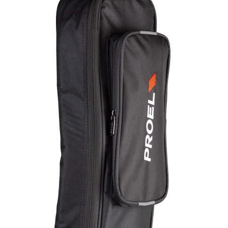 3/4 Classic guitar bag, rip-proof 600D polyester, 10mm high density foam padding. Available in Black.