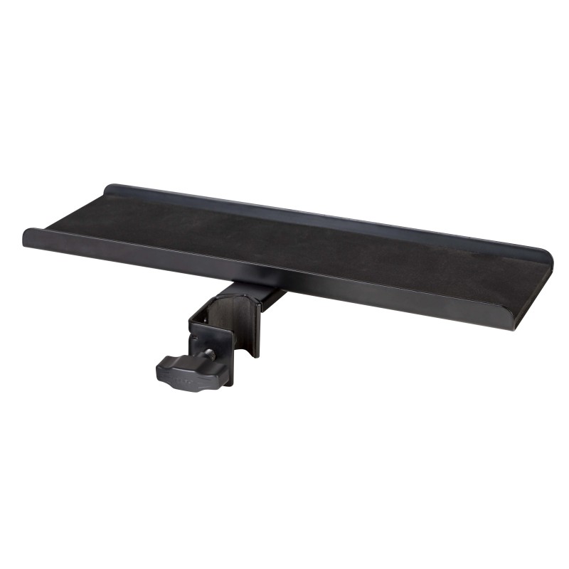 Rectangular steel tray. Available in matte black finish.