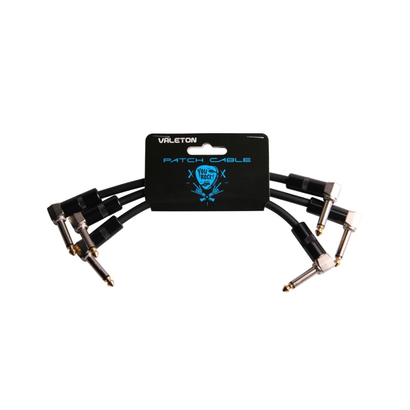 VALETON 15CM PATCH CABLE (PACK DE 3)