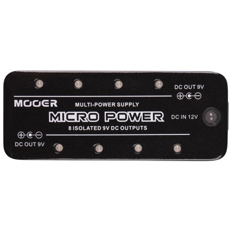 Mooer MICRO POWER POWER SUPPLY 8 PUERTOS