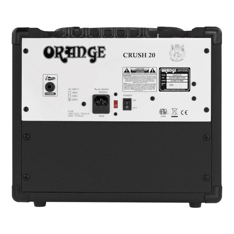 Orange CRUSH 20 BK