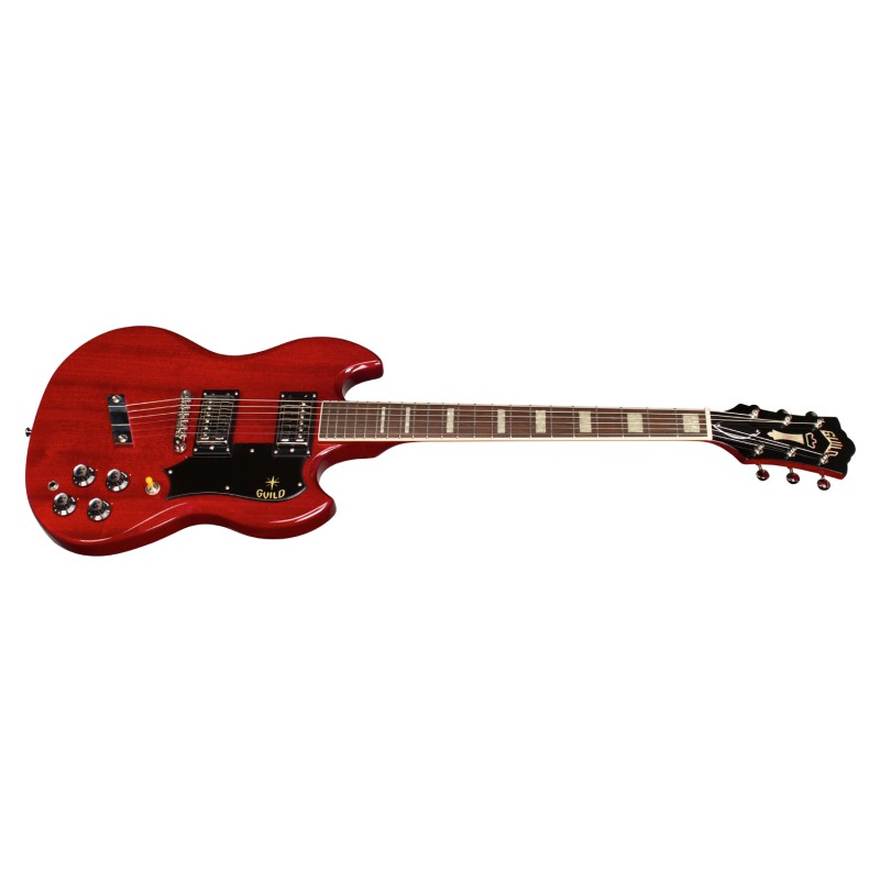 Guild italia S-100 POLARA CHERRY RED