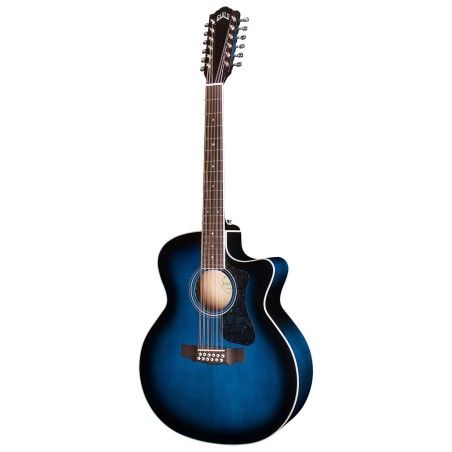 Guild italia F-2512CE DELUXE MAPLE 12-STRING DARK BLUE BURST