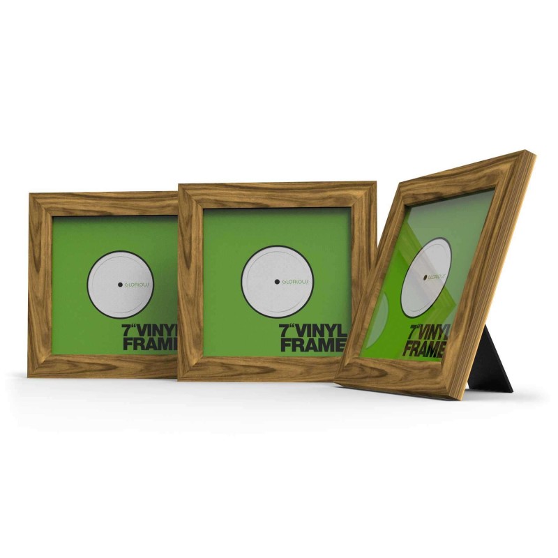 Reloop GLORIOUS VINYL FRAME SET 7 ROSEWOOD"