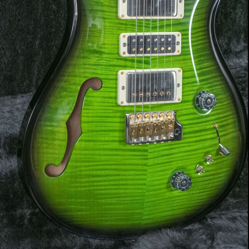 Prs guitars SPECIAL 22 SEMIHOLLOW 10 CC ERIZA VERDE SMOKEBURST