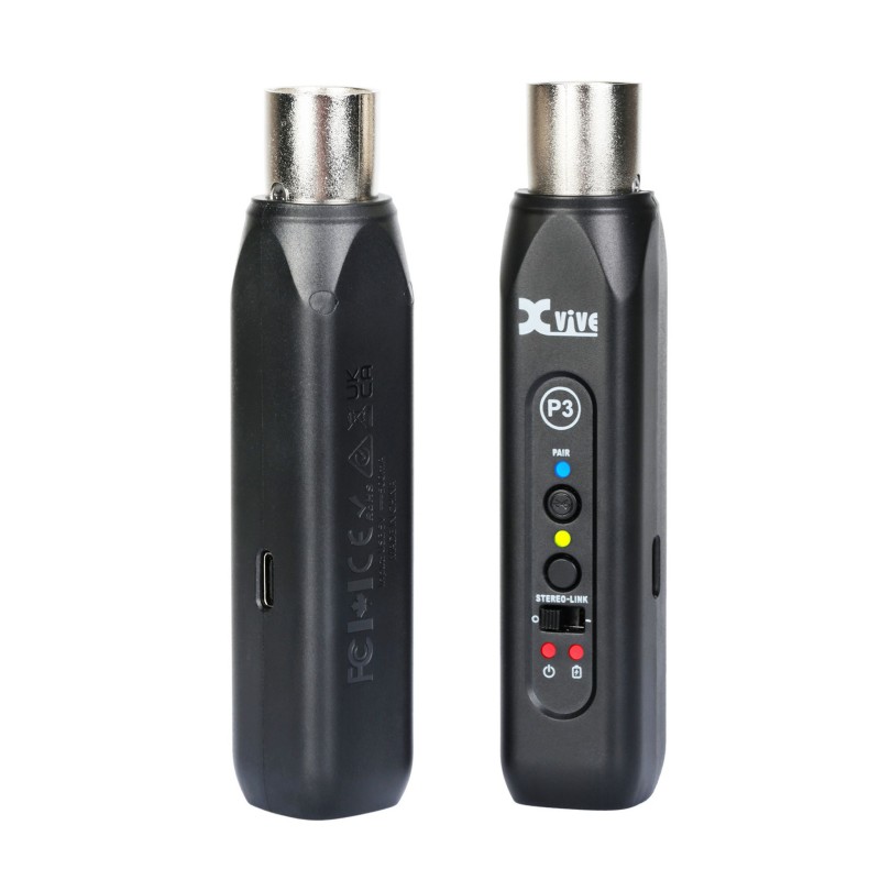 Xvive P3D (PAREJA) - ADAPTADOR XLR INALÁMBRICO