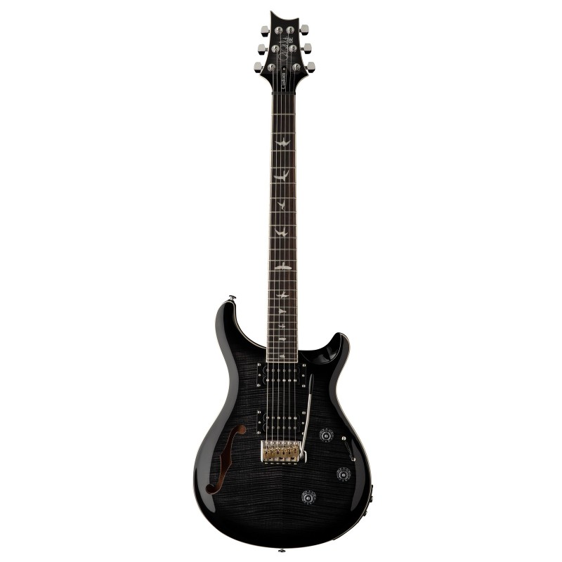 Prs guitars SE CUSTOM 24 SEMI-HOLLOW PIEZO CHARCOAL BURST