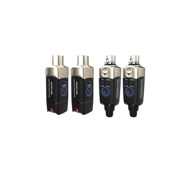 Xvive U3D (2 EMISORES + 2 RECEPTORES) - PARA MICRÓFONOS