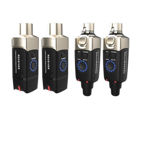 Xvive U3D (2 EMISORES + 2 RECEPTORES) - PARA MICRÓFONOS