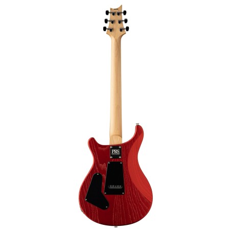 Prs guitars CE24-08 SWAMP ASH SATIN RED APPLE METALLIC LTD