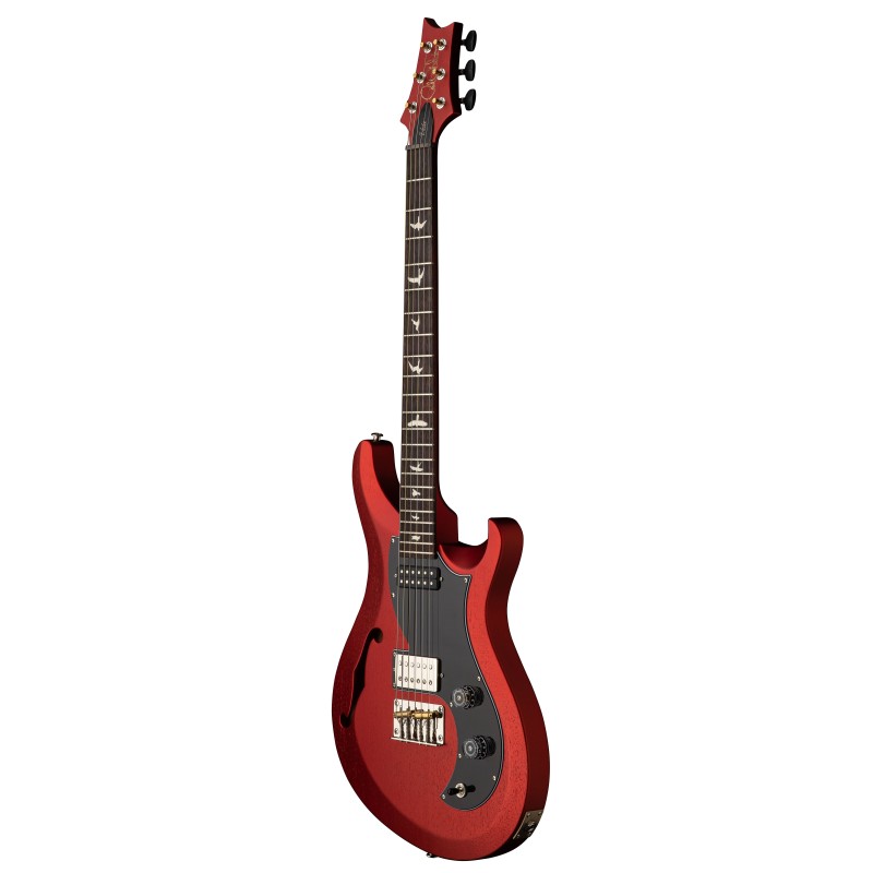 Prs guitars S2 VELA SEMI-HOLLOW SATIN RED APPLE METALLIC