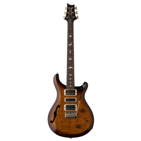 Prs guitars S2 SPECIAL SEMI HOLLOW BLACK AMBER