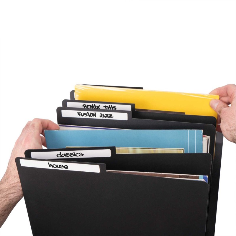 Reloop GLORIOUS VINYL LP DIVIDER SET BLACK (6 PCS.)