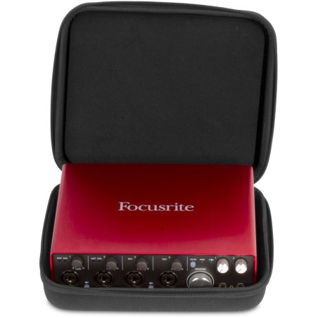 Udg gear U8460BL - CREATOR FOCUSRITE SCARLETT2 2I4/ 6I6/ 18I8/ CLARETT 2PRE HARDCASE BLACK