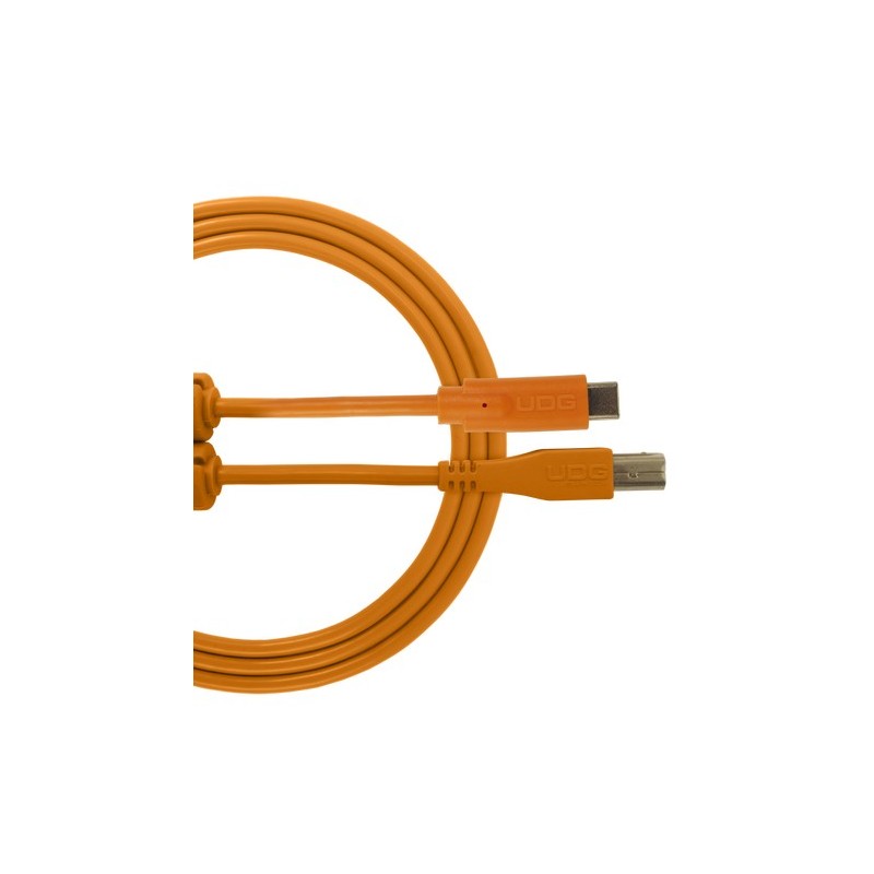 Udg gear U96001OR - ULTIMATE AUDIO CABLE USB 2.0 C-B ORANGE STRAIGHT 1,5M