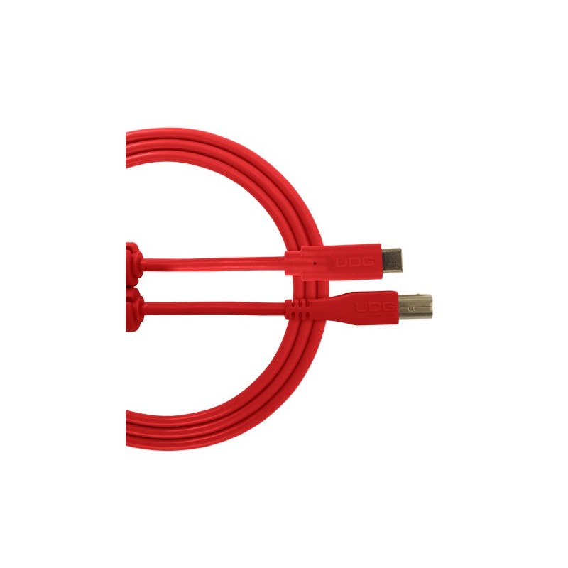 Udg gear U96001RD - ULTIMATE AUDIO CABLE USB 2.0 C-B RED STRAIGHT 1,5M