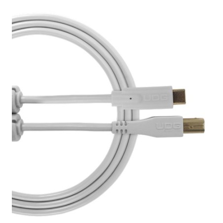 Udg gear U96001WH - ULTIMATE AUDIO CABLE USB 2.0 C-B WHITE STRAIGHT 1,5M