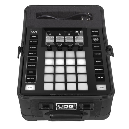 Udg gear U93019BL  - ULTIMATE PICK FOAM FLIGHT CASE WOLFMIX W1 BLACK
