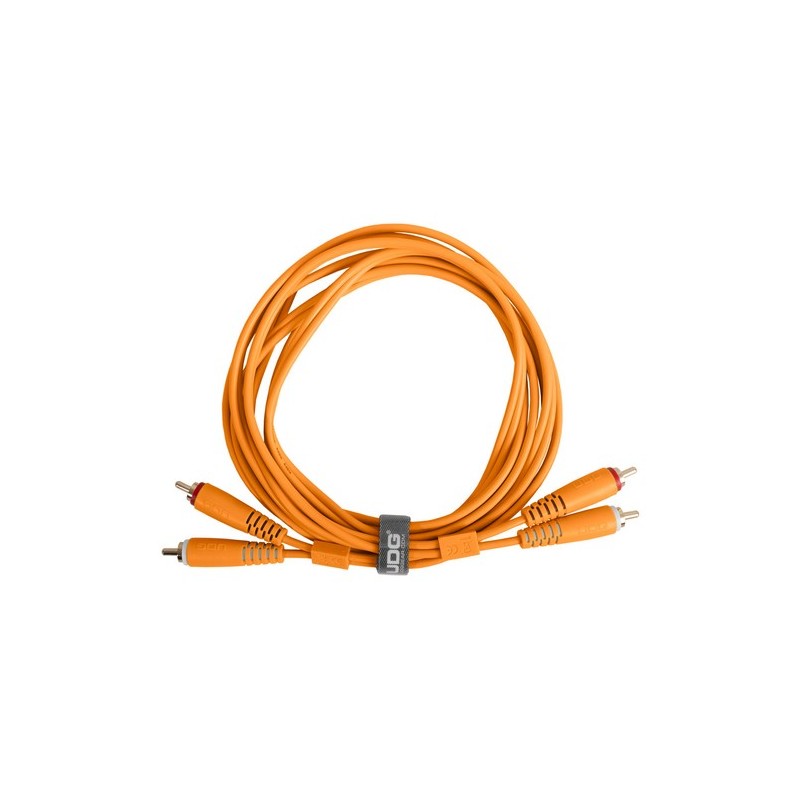 Udg gear U97001OR - ULTIMATE AUDIO CABLE SET RCA-RCA STRAIGHT ORANGE