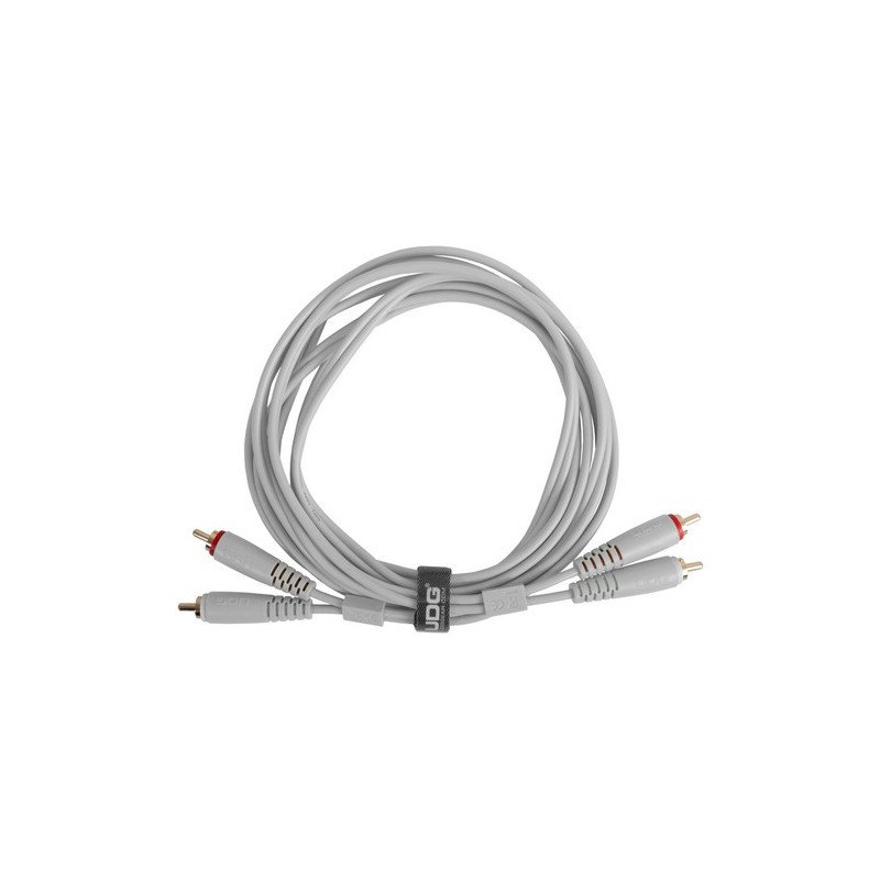 Udg gear U97001WH - ULTIMATE AUDIO CABLE SET RCA-RCA STRAIGHT WHITE
