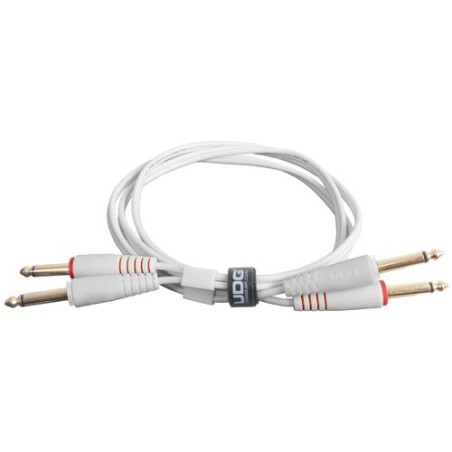 Udg gear U97004WH - ULTIMATE AUDIO CABLE SET JACK - JACK STRAIGHT WHITE