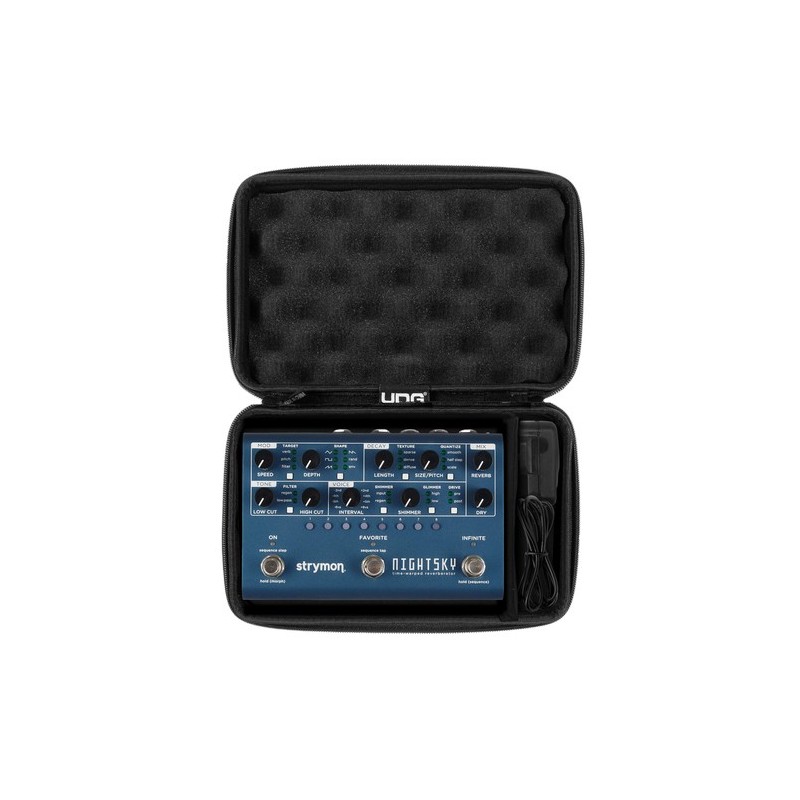 Udg gear U8497BL - CREATOR STRYMON TIMELINE/BIGSKY/MOBIUS/NIGHTSKY/VOLANTE HARDCASE BLACK