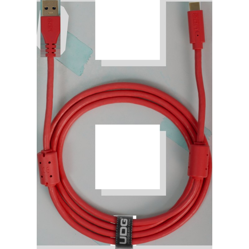 Udg gear U98001RD - ULTIMATE AUDIO CABLE USB 3.0 C-A RED STRAIGHT 1,5M