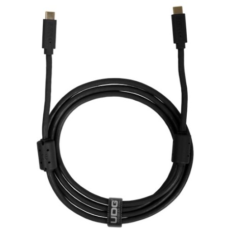 Udg gear U99001BL - ULTIMATE AUDIO CABLE USB 3.2 C-C BLACK STRAIGHT 1,5M