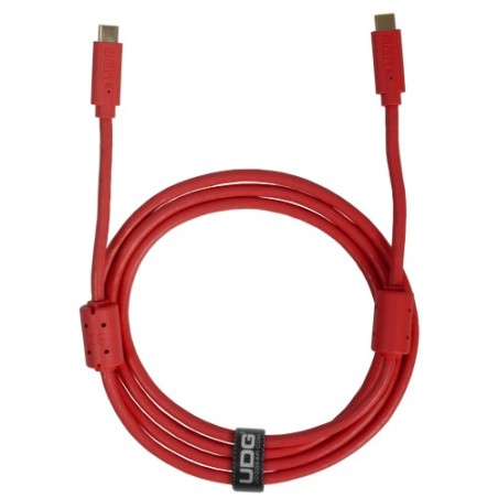 Udg gear U99001RD - ULTIMATE AUDIO CABLE USB 3.2 C-C RED STRAIGHT 1,5M