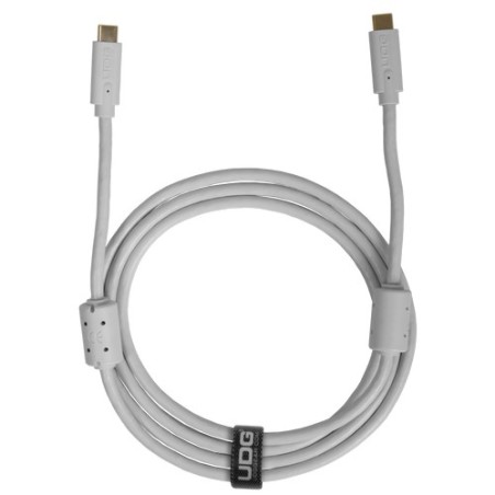 Udg gear U99001WH - ULTIMATE AUDIO CABLE USB 3.2 C-C WHITE STRAIGHT 1,5M