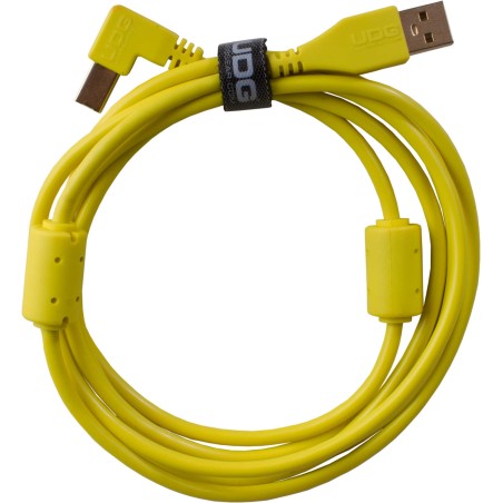Udg gear U95004YL - ULTIMATE AUDIO CABLE USB 2.0 A-B YELLOW ANGLED 1M