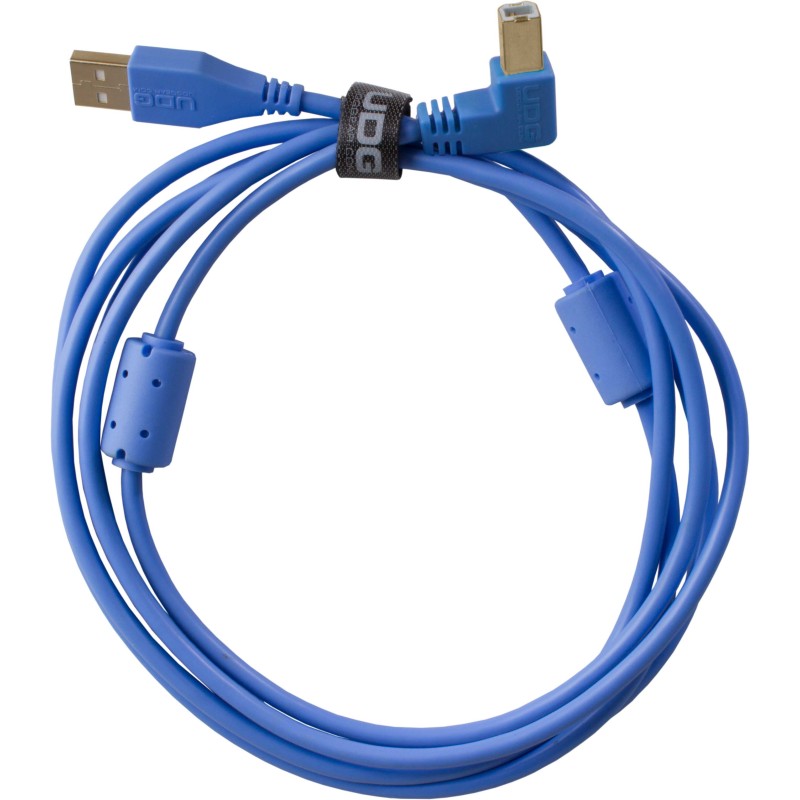 Udg gear U95005LB - ULTIMATE AUDIO CABLE USB 2.0 A-B BLUE ANGLED 2M