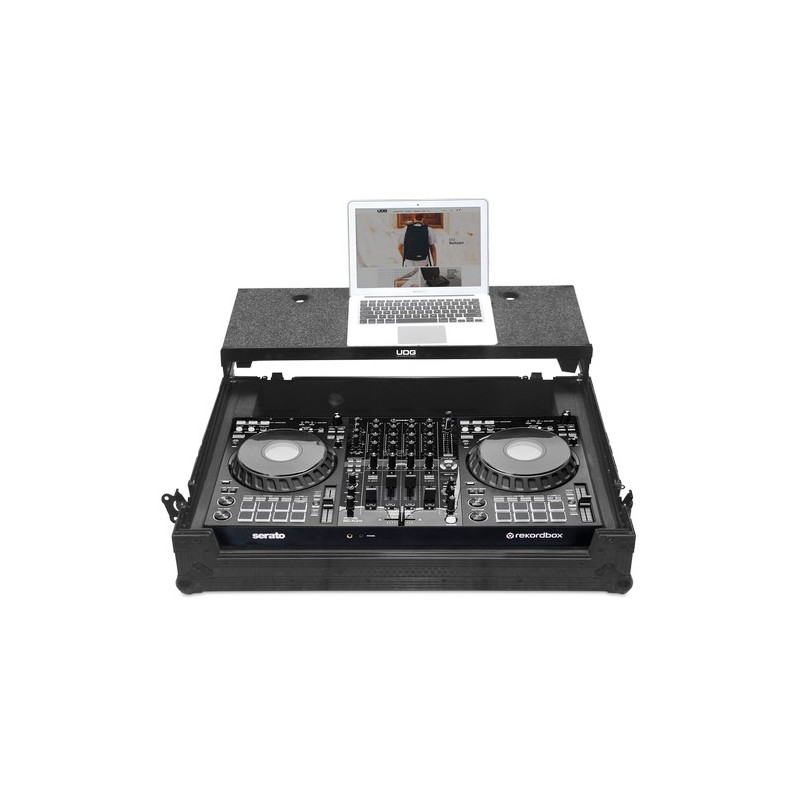 Udg gear U91088BL - ULTIMATE FLIGHT CASE PIONEER DDJ-FLX10 BLACK PLUS (L&W)