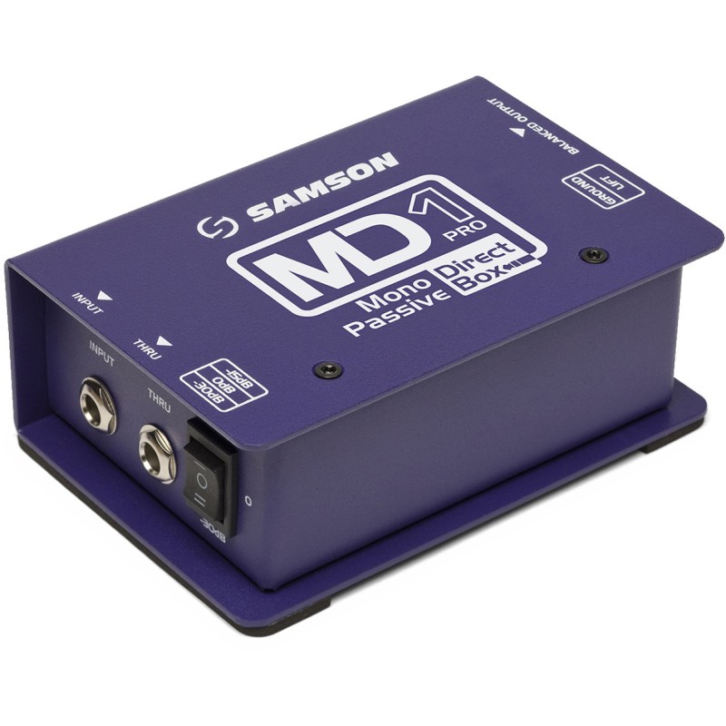 Samson S-MAX MD1PRO - MONO PASSIVE DIRECT BOX