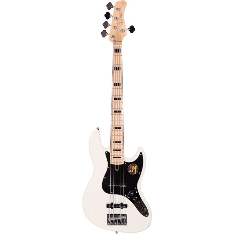 Marcus miller V7 VINTAGE ALDER-5 (2ND GEN) AWH ANTIQUE WHITE
