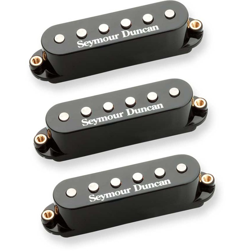 Seymour duncan SET STK-S4 BLACK COVER / CLASSIC STACK PLUS SET BLACK