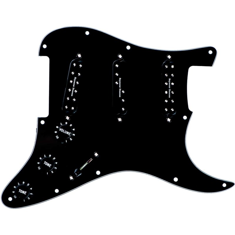 Seymour duncan PICKGRD ASSY EVERYTHING AXE BLK