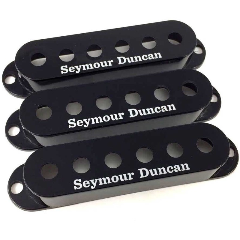 Seymour duncan STRAT COVER BLACK SET (3) LOGO