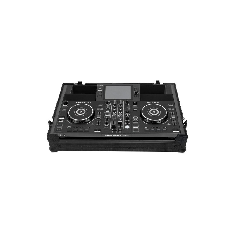 Udg gear U91080BL - ULTIMATE FLIGHT CASE DENON DJ SC LIVE 2 BLACK PLUS