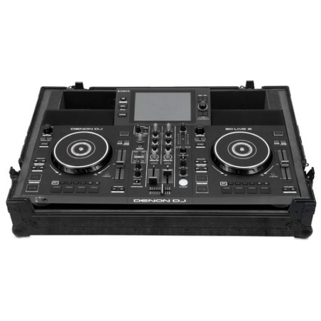 Udg gear U91080BL - ULTIMATE FLIGHT CASE DENON DJ SC LIVE 2 BLACK PLUS