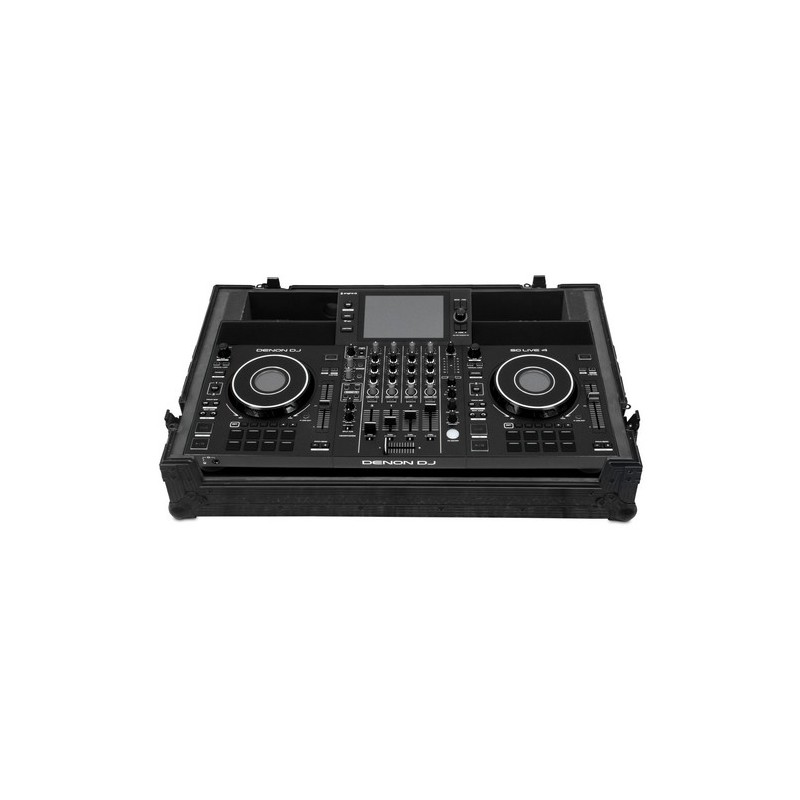 Udg gear U91081BL - ULTIMATE FLIGHT CASE DENON DJ SC LIVE 4 BLACK PLUS