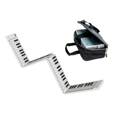 Carry on BUNDLE CARRY ON PIANO 88 TOUCH WHITE + OQAN BAG