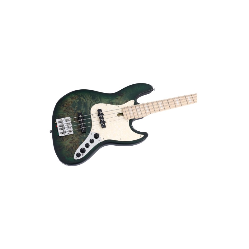 Marcus miller V7 SWAMP ASH-4 REISSUE TRANS GREEN SATIN