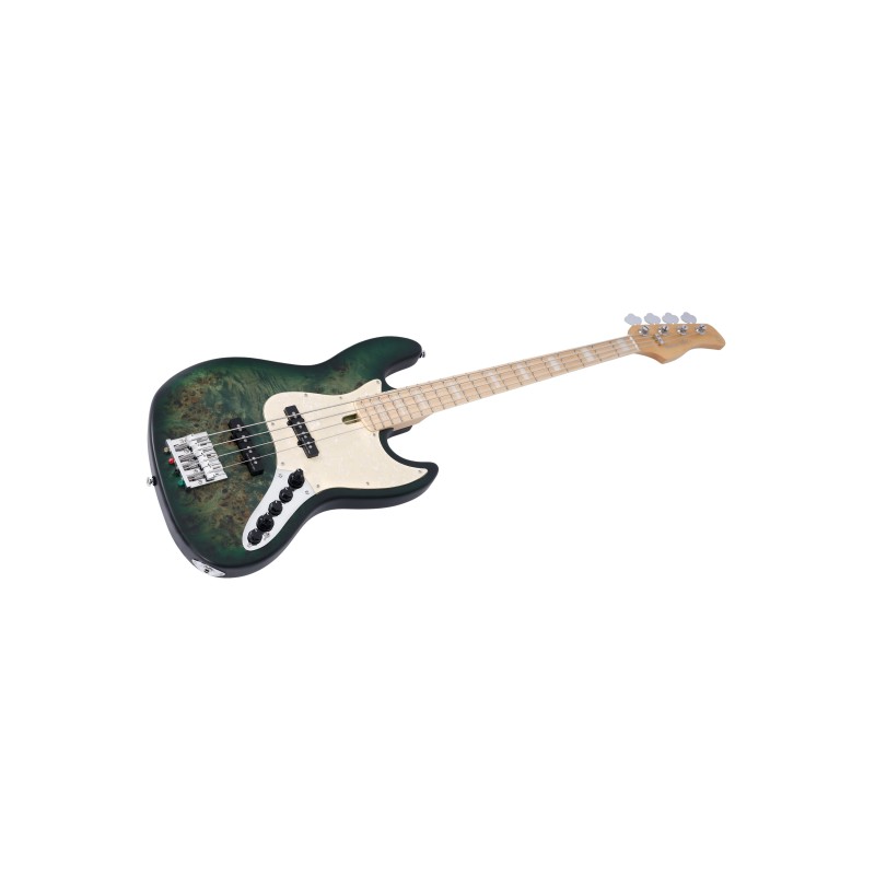 Marcus miller V7 SWAMP ASH-4 REISSUE TRANS GREEN SATIN