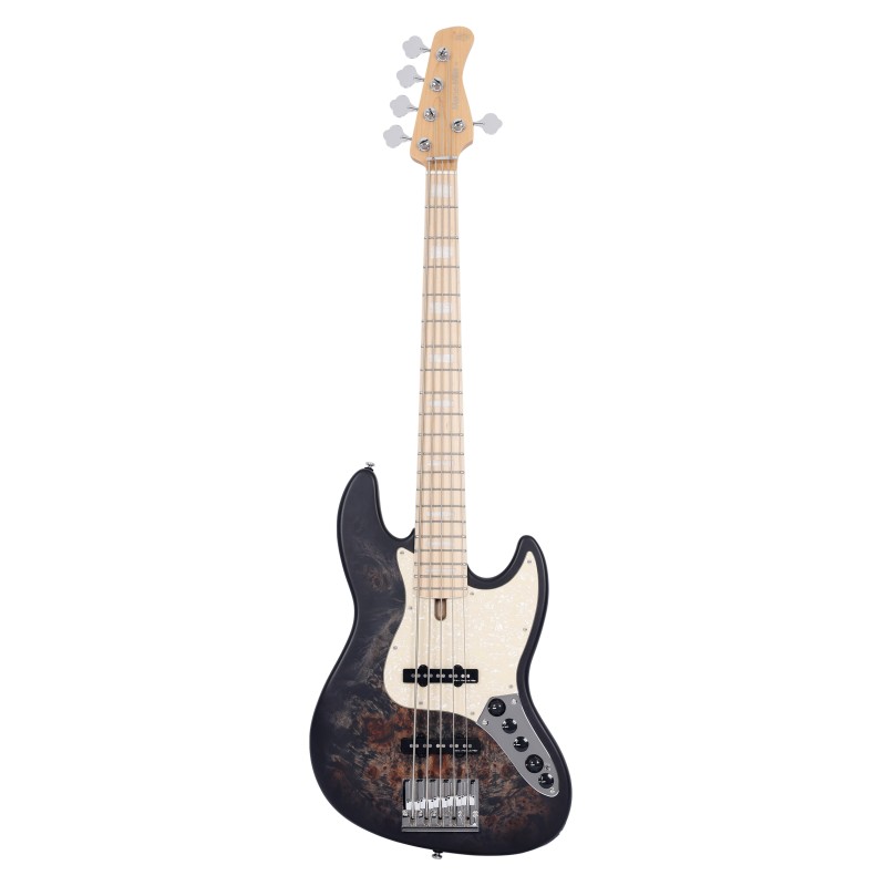 Marcus miller V7 SWAMP ASH-5 REISSUE TRANS BLACK SATIN