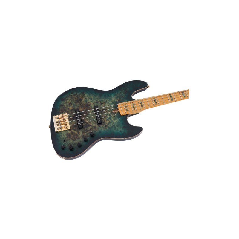 Marcus miller V10-4 TRANS GREEN SATIN